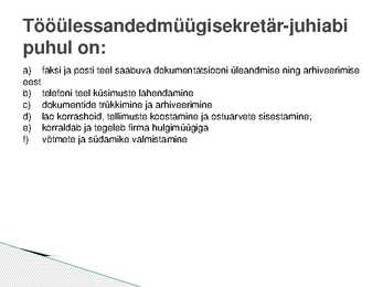 Iseseisevtöö Personalitöö #4