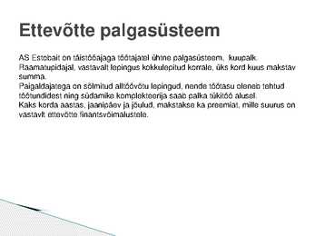 Iseseisevtöö Personalitöö #6