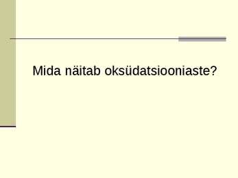 Redoksreaktsioonid #2
