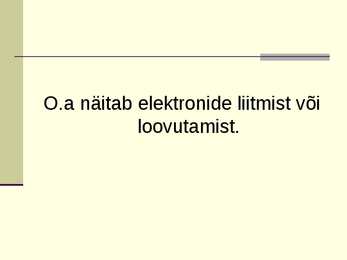 Redoksreaktsioonid #3