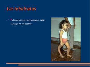 Mumps lastehalvatus #10