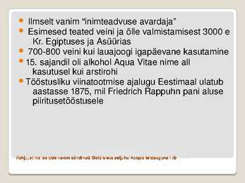 Alkoholid #2