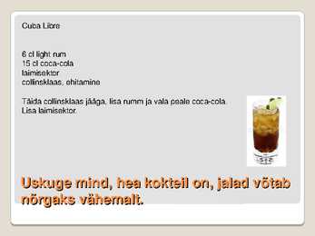 Alkoholid #5