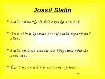 Jossif stalin #19