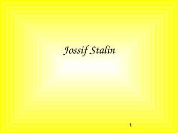 Jossif stalin