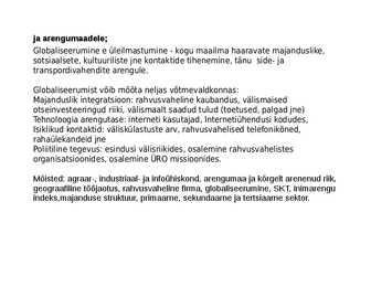 Mailmamajanduse kordamine #8