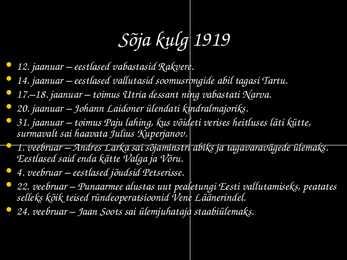 Eesti vabadussõda #13