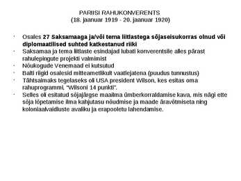 Pariisi rahukonverents #6