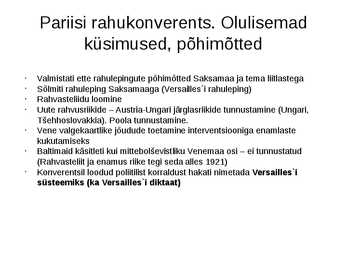 Pariisi rahukonverents #9