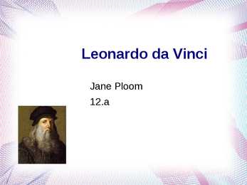Leonardo da Vinci
