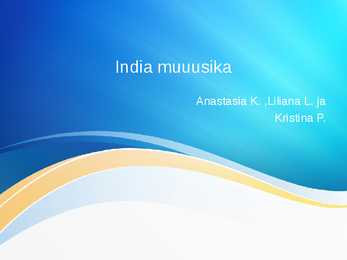 India muuusika