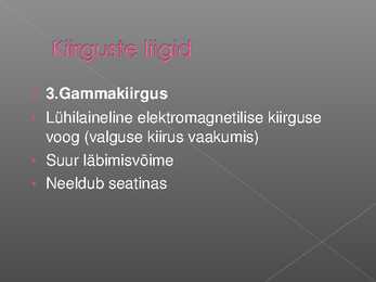 Radioaktiivsus #7