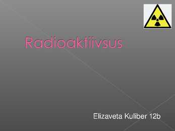 Radioaktiivsus