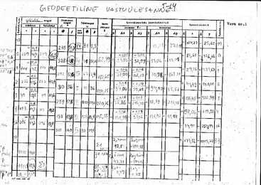 Geodeetiline vastuülesanne