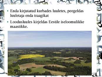 Juhan Liiv powerpoint #4