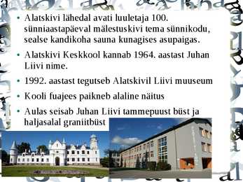 Juhan Liiv powerpoint #6