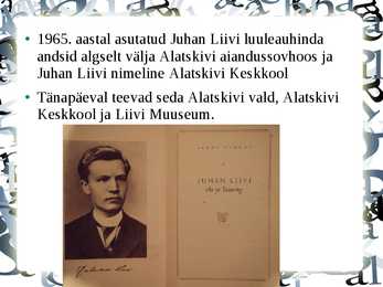 Juhan Liiv powerpoint #7