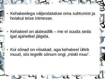 Teenindaja kehakeel #4