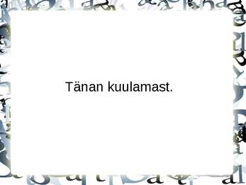 Teenindaja kehakeel #7