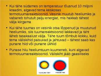 Tähtede esitlus #7