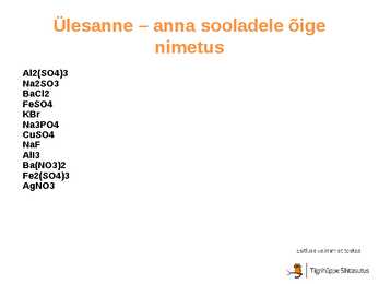 Soolad #9