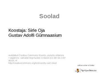 Soolad