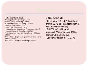Kersti Merilaas #3