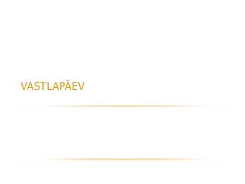 VASTLAPÄEV
