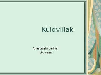 Kuldvillak