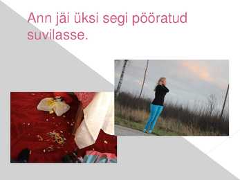 Kuidas elad-Ann fotoromaan #9