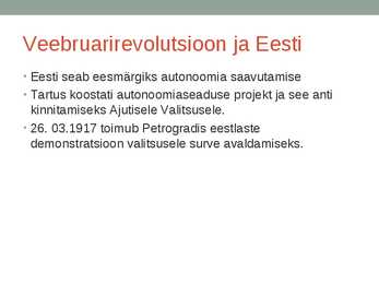 1917-aasta revolutsioonid #3
