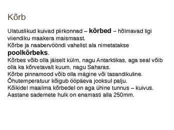 Kõrbed #2