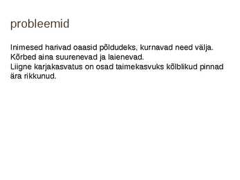 Kõrbed #11