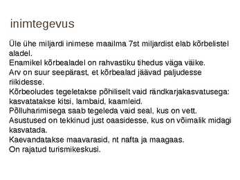 Kõrbed #10