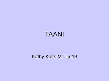 TAANI