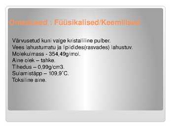DDT ehk diklorodifenüültrikloroetaan #7