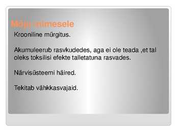DDT ehk diklorodifenüültrikloroetaan #10