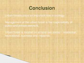 Urban Forestry #16