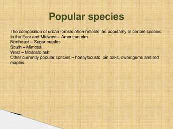Urban Forestry #9
