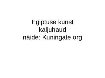 Kunstiajaloo I kursus-Kontrolltöö 1 Pildid #21