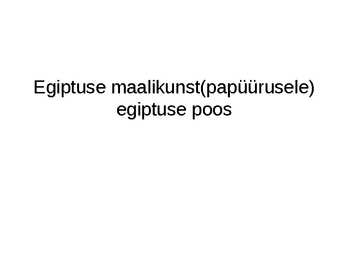 Kunstiajaloo I kursus-Kontrolltöö 1 Pildid #27