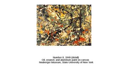 JACKSON POLLOCK #8