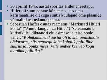 Adolf Hitleri esitlus #17