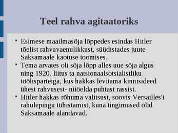 Adolf Hitleri esitlus #6