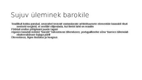Arhitektuur läbi aegade #63