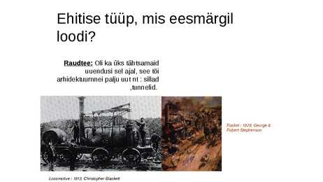 Arhitektuur läbi aegade #91