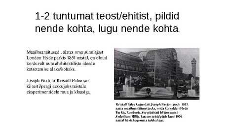 Arhitektuur läbi aegade #96