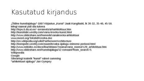 Arhitektuur läbi aegade #98