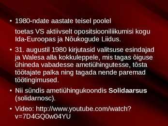 Vastupanuliikumine Poolas #8