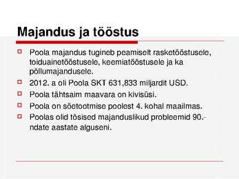 Poola esitlus #8